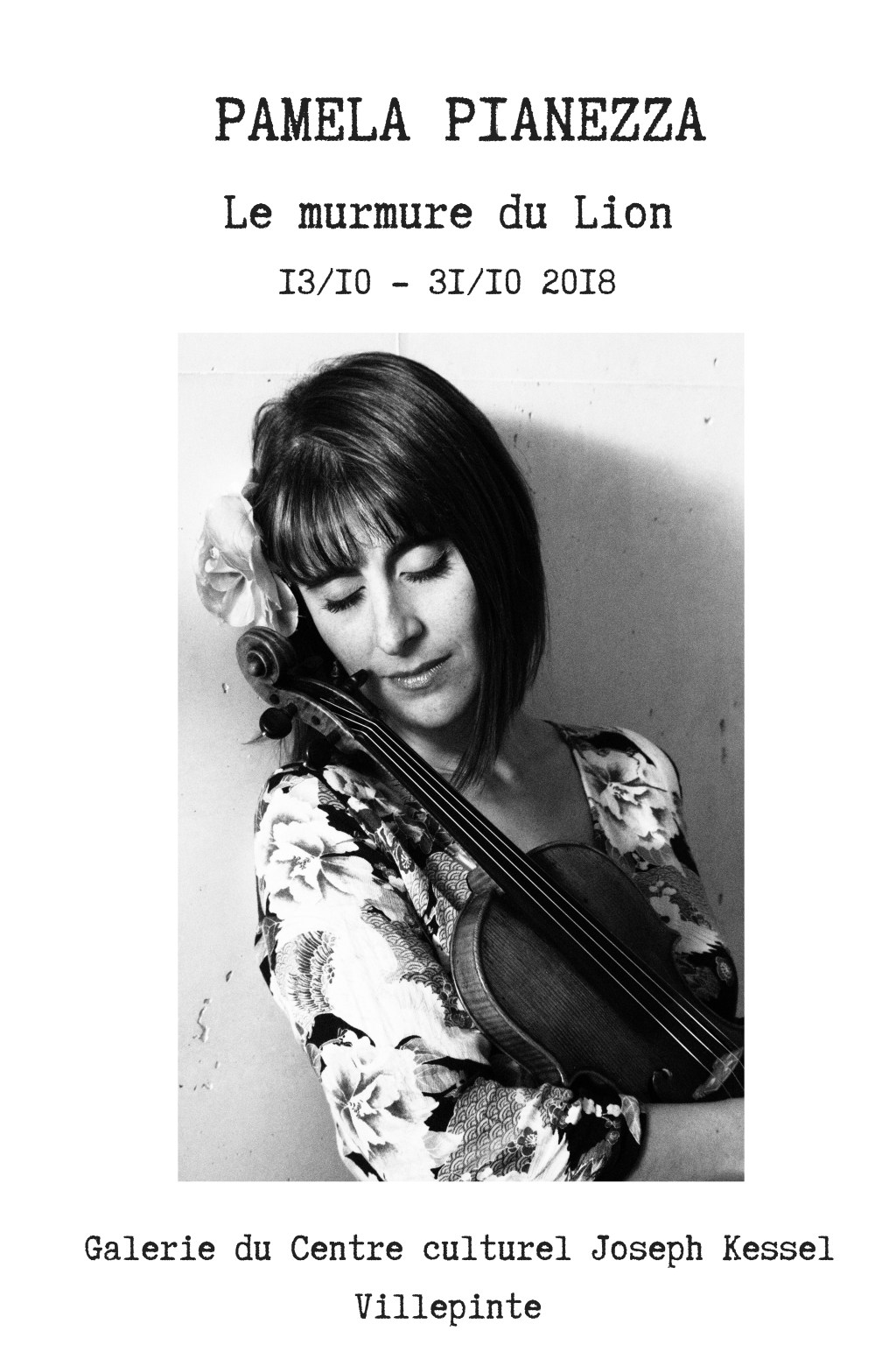 Mon exposition, « Le murmure du Lion »