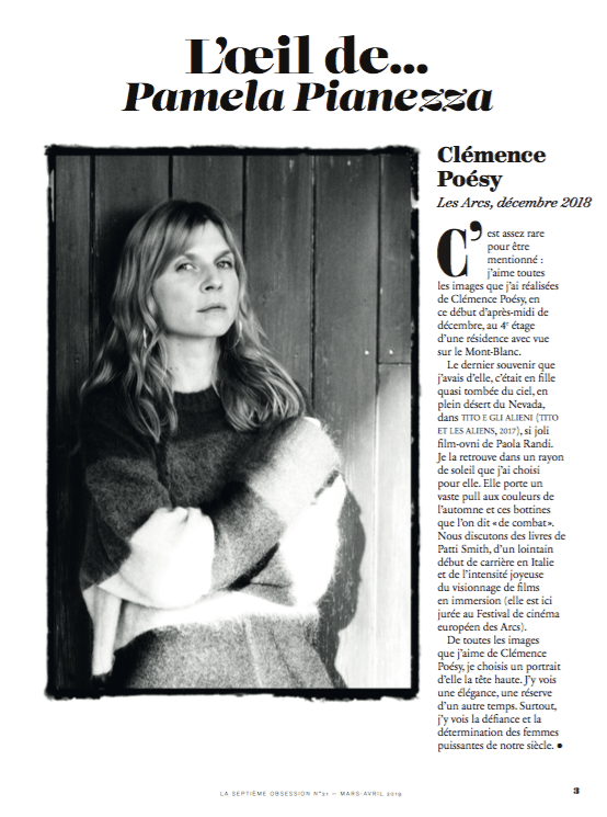 Mon Œil… Clémence Poésy,&nbsp;actrice