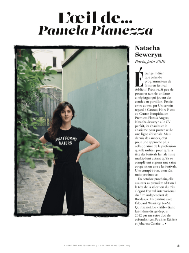 Mon Œil… Natacha Seweryn, directrice de la programmation du&nbsp;Fifib