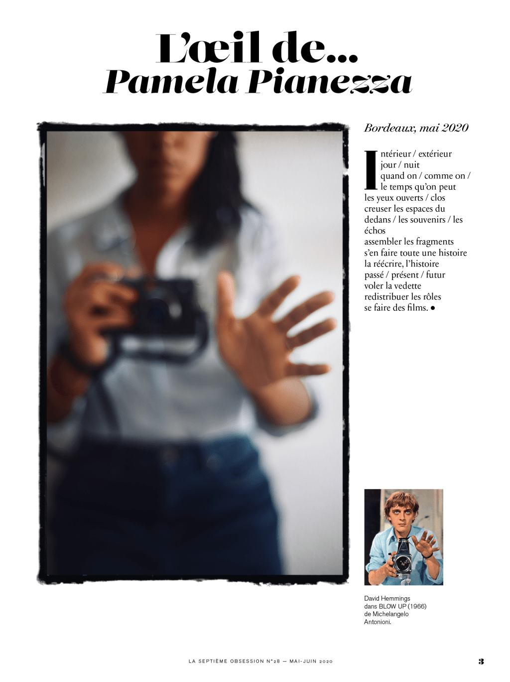 Mon Œil… Réflexions floues d’une photographe&nbsp;confinée